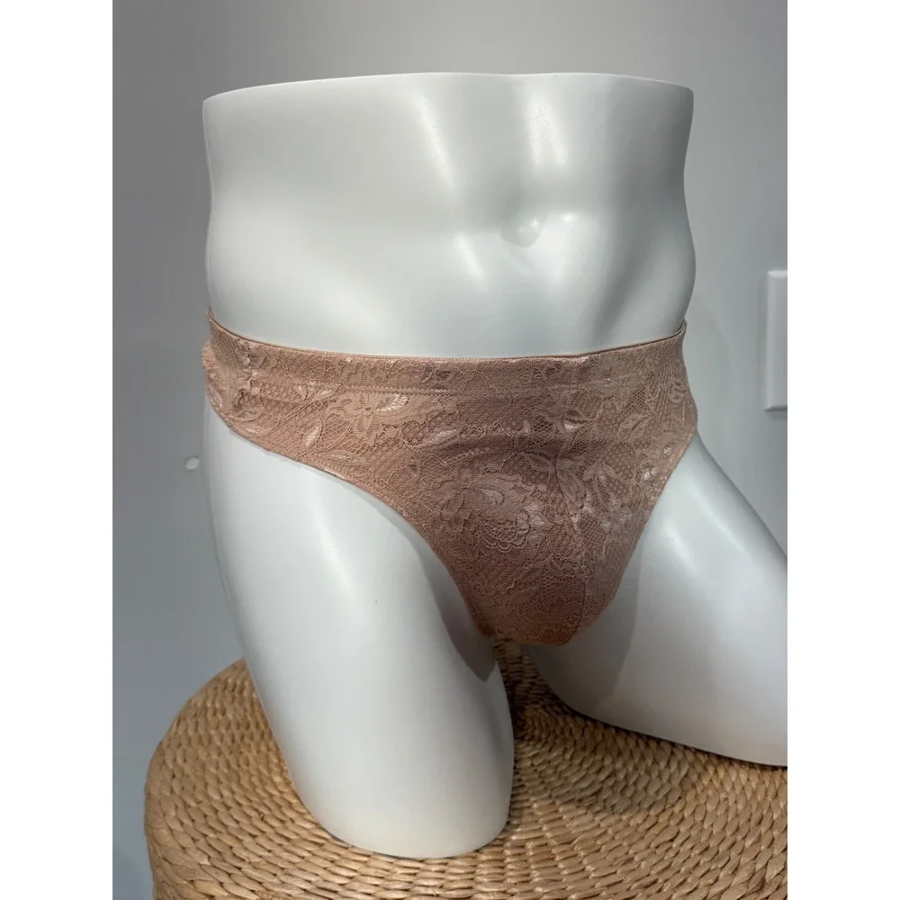 Cosabella Never Say Never Men's Classic G-String Lace Thong S Sette NWT